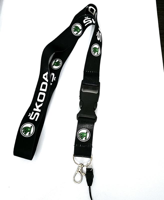 Skoda strap halsband för nycklar nyckel