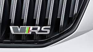 skoda vrs grill logo emblem