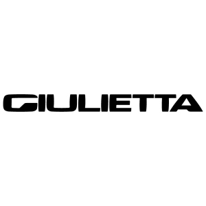 Alfa Romeo Giulietta dekal 2st dekaler sticker