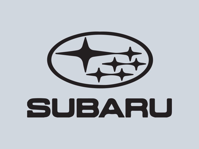 Subaru logotyp stickers 2st dekal dekaler
