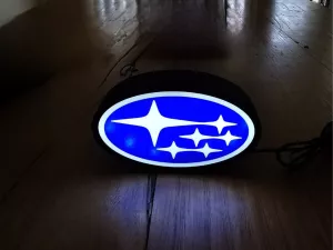 Subaru nattlampa perfekt till garaget