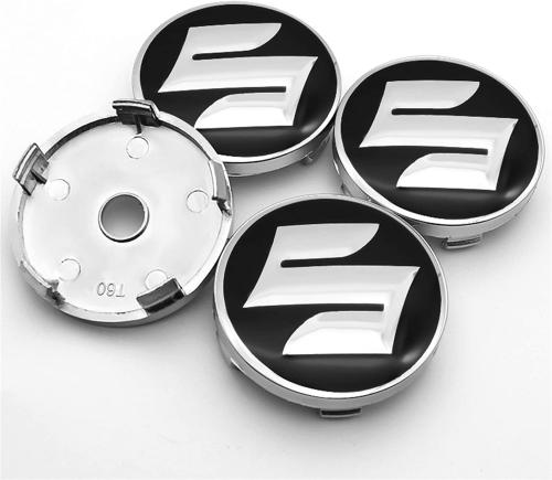 suzuki centrumkåpor i svart 4 storlekar