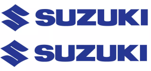 Suzuki dekaler 2st 30cm stickers till bilen / mc