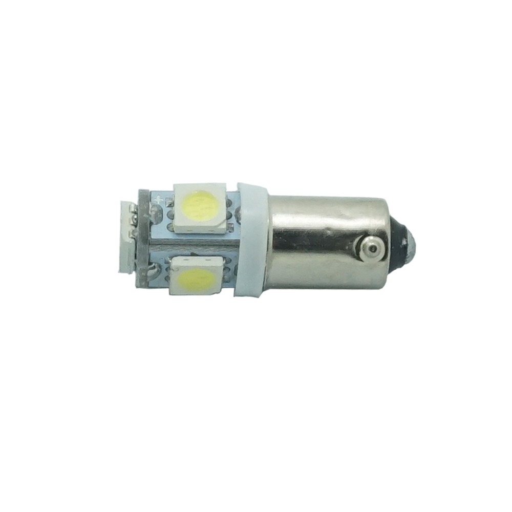 10 pcs 5SMD 5050 LED T11 BA9S Blanc T4W 182 1445 H6W 53 Voyants de 10 pcs 5SMD 5050 LED T11 BA9S Blanc T4W 182 1445 H6W 53 Voyants de