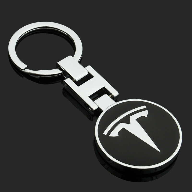 Tesla logo snygg nyckelring nyckelhänge
