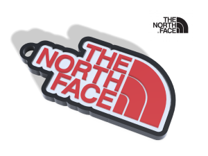 The Northface nyckelring nyckelhänge 3d