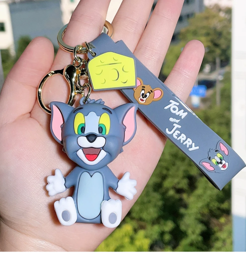 tom and jerry nyckelring
