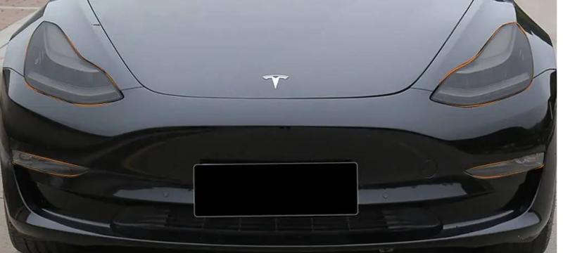 Tesla strålkastare film till alla Tesla bilar ppf