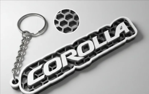 Toyota Corolla nyckelring nyckelhänge
