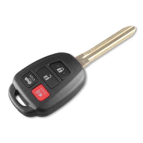 toyota nyckel med 4 knappar
