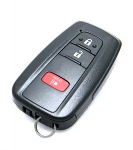 Toyota nyckelskal fjärrnyckel med 3 knappar
