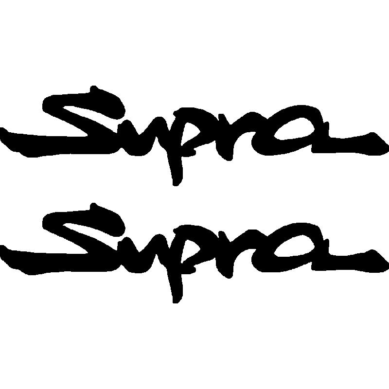 Toyota Supra dekal 2st dekaler klistermärke