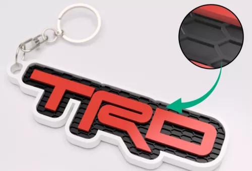 Toyota trd nyckelring nyckelhänge