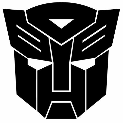 Transformers dekal klistermärken dekaler 2-pack