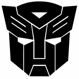 Transformers dekal klistermärken dekaler 2-pack