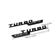 turbo 4 matic logo emblem