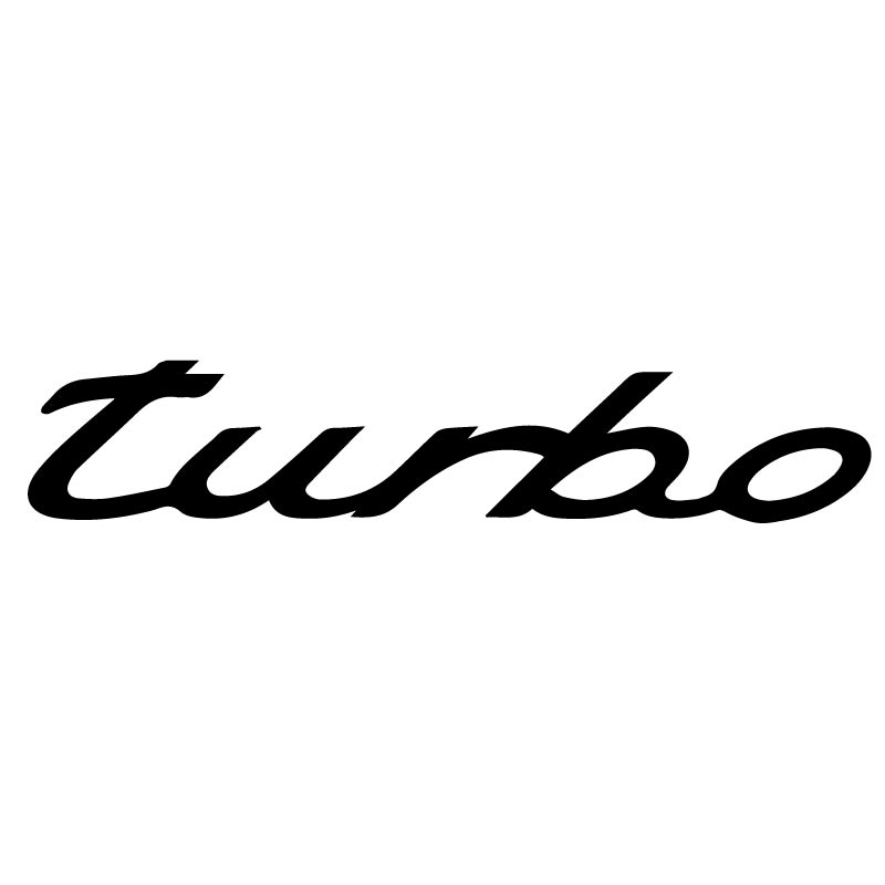 Turbo dekaler stickers till Porsche