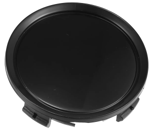 Universal centrumkåpor 75 / 73 mm silver svart