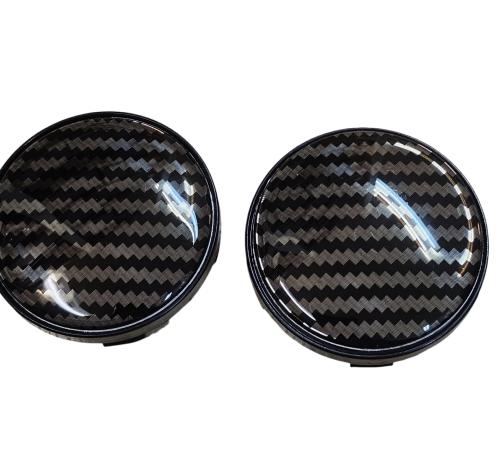 Universal centrumkåpor i kolfiber, 56, 60 mm