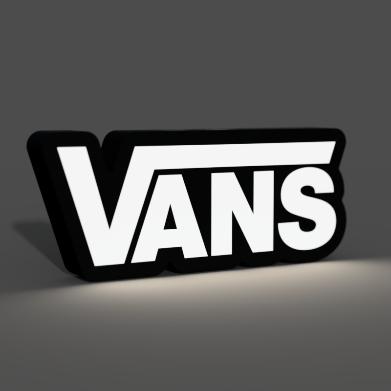 Vans dekoration led belysning nattlampa
