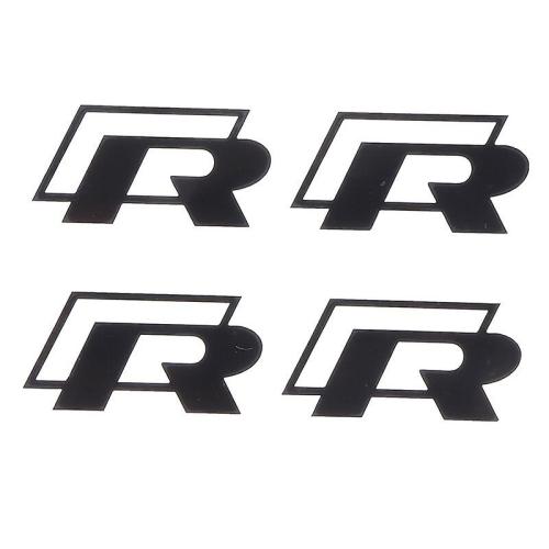 Volkswagen R logo dekaler 6st till vw bromsar