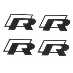 Volkswagen R logo dekaler 6st till vw bromsar