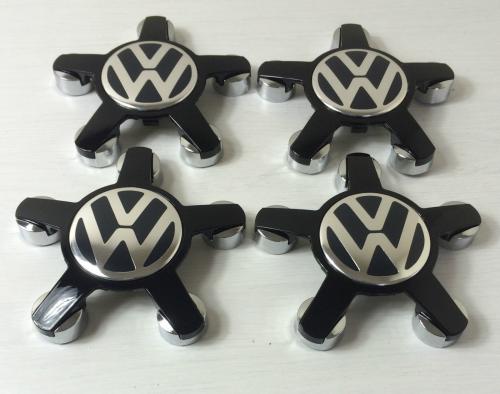 volkswagen fälgkåpa spindel 134mm svart