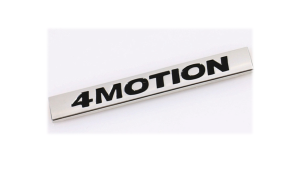 Volkswagen 4Motion emblem märke till bilen