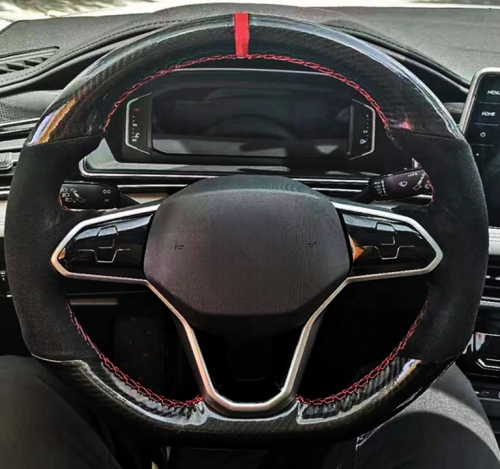 volkswagen vw alcantara carbon rattskydd rattoverdrag