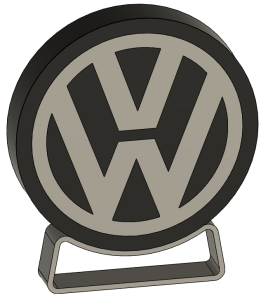 Volkswagen vw nattlampa dekorations lampa