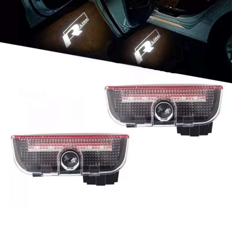 Volkswagen VW Rline R line dörrbelysning