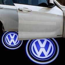 volkswagen dörr led laser lampa