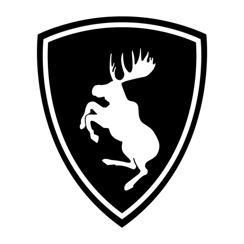Volvo Älg dekal 2st dekaler stickers