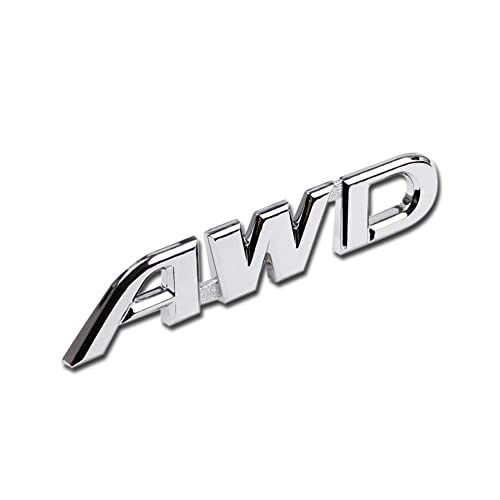 volvo awd  logo emblem i silver