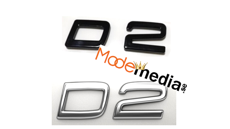 volvo d2 logo till bilen