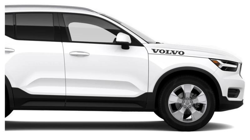 Volvo dörr dekaler 2st stickers till bilen