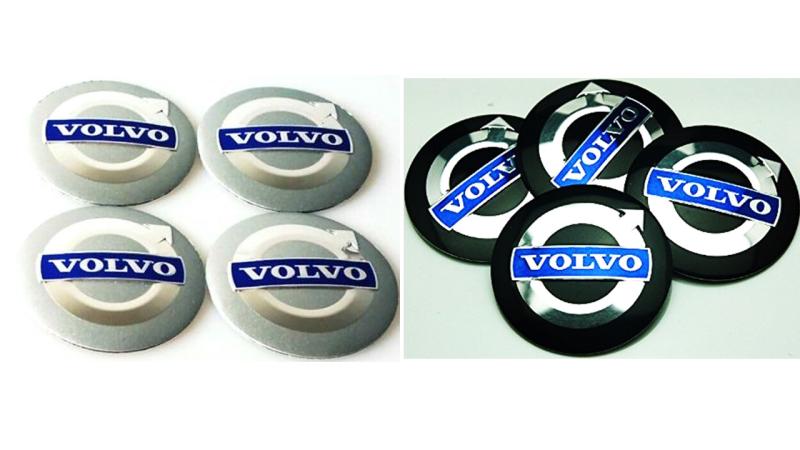 Volvo hjulnav emblem fälgemblem 56, 60, 65 mm