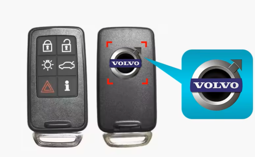 Volvo emblem till bilnyckel 2st nyckelemblem