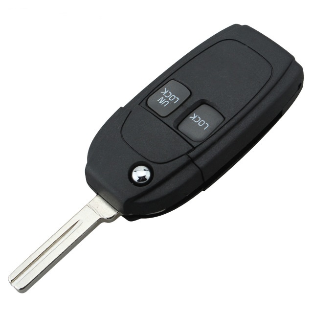 Bilnyckel nyckeldosa 2 knapp för Volvo XC70, XC90 S40
