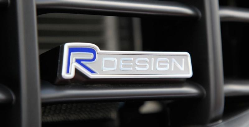 volvo r design emblem till grillen