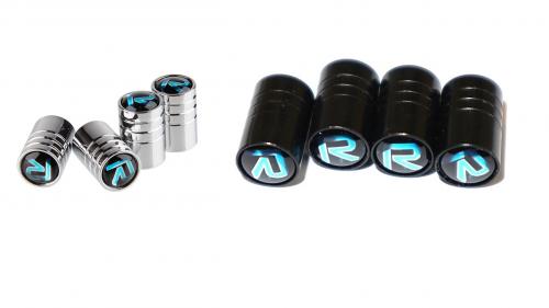 volvo r design ventilhattar svart silvler