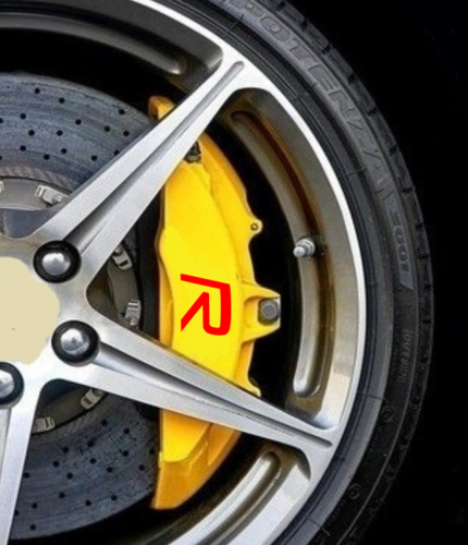 volvo r emblem till bromsar