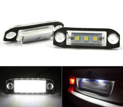 volvo s70 v70 smd led skylltlampor