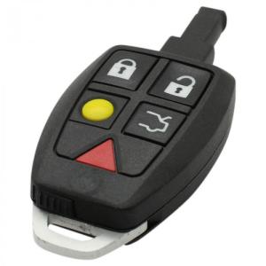Smartkey till Volvo. Larmdosa bilnyckel 5 knapp
