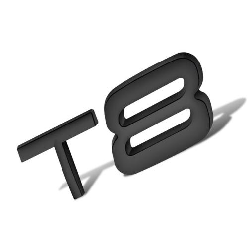 volvo t 8 emblem i svart färg