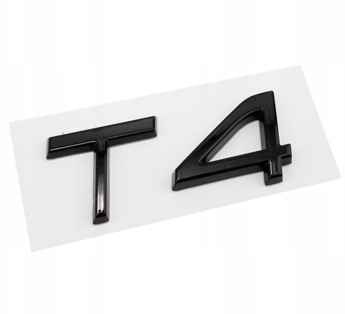 volvo t4 emblem blank svart