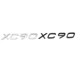 Volvo XC90 emblem i svart och silver