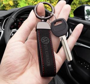 vw alcantara nyckelring