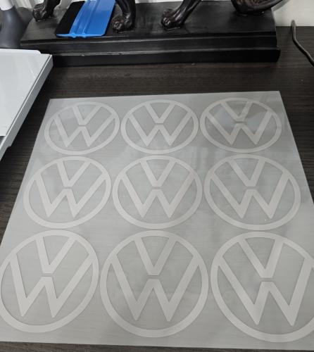 vw logo dekaler