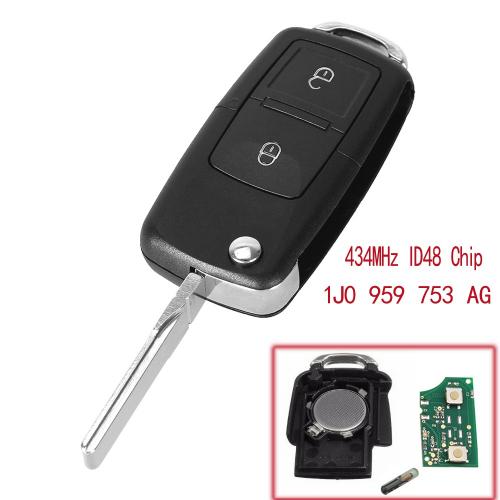 vw nyckelskal med chip